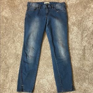 FREE PEOPLE Mid Rise SKINNY Stretch JEGGING Jeans
